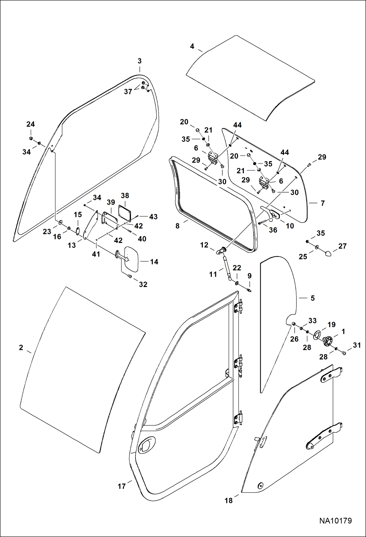 КАБИНА ОПЕРАТОРА (ВНЕШНЯЯ ЧАСТЬ)