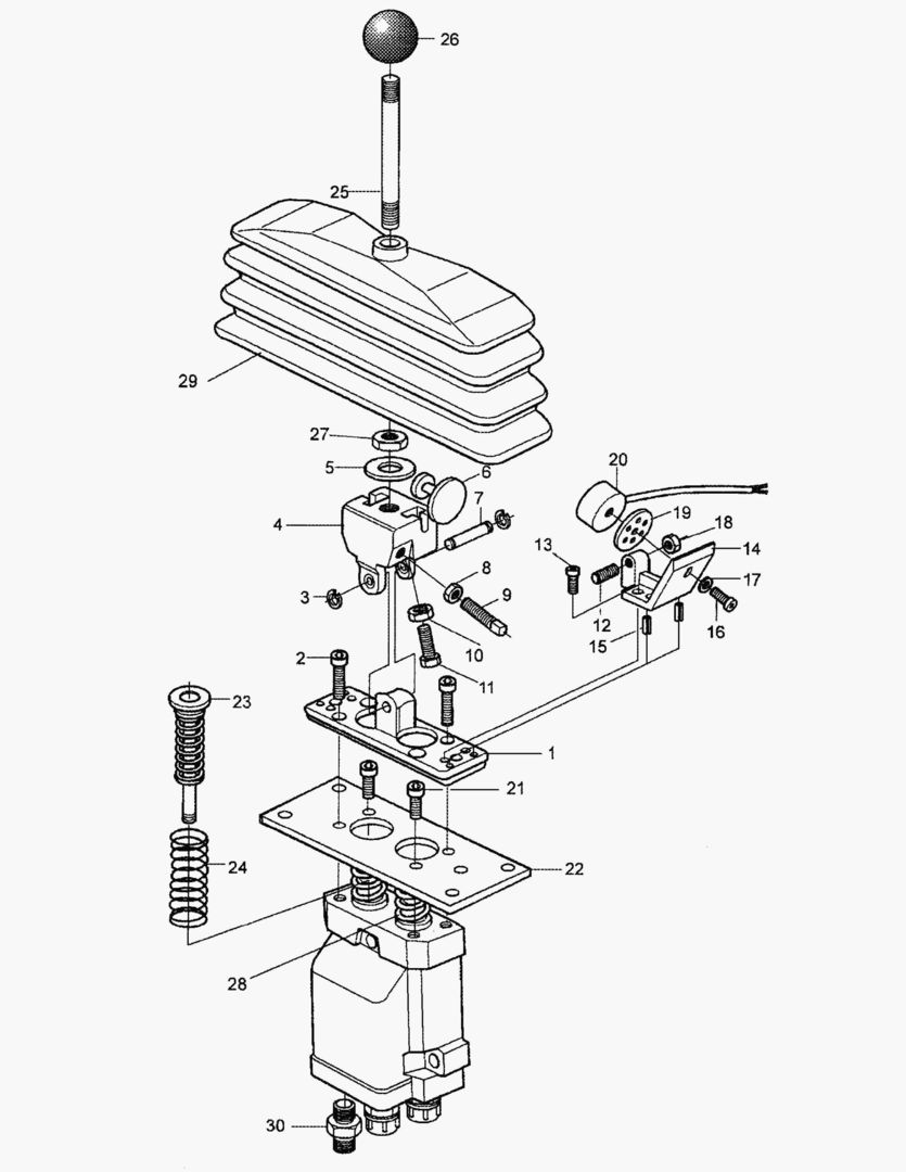 Спецтехника G190-74A TILTING SERVO VALVE [810053~]