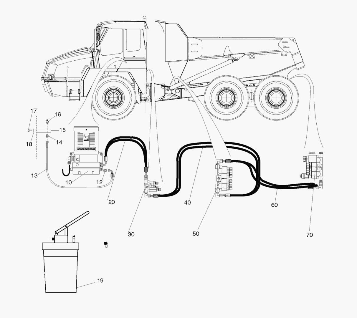 G500-30 CENTRAL LUBRICATION GROENEVELD