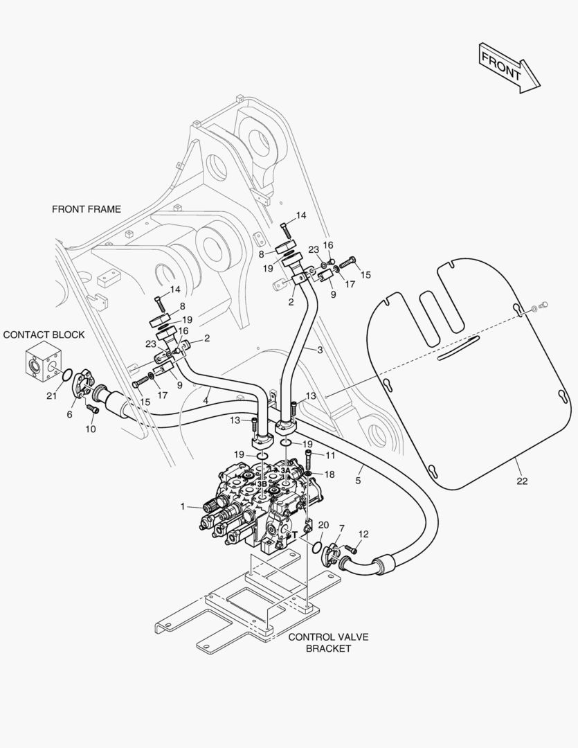 РЕКУЛИРУЮЩИЙ КЛАПАН ТРУБОПРОВОДА - 3-Й КАТУШКИ