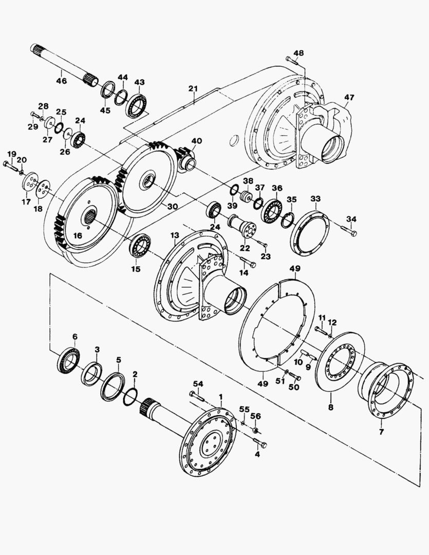 G039-19 DRIVE LINE; REAR