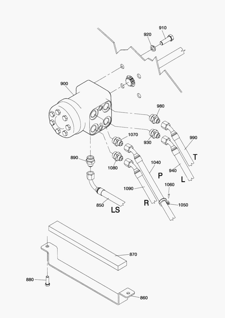 G190-20 STEERING SERVO VALVE