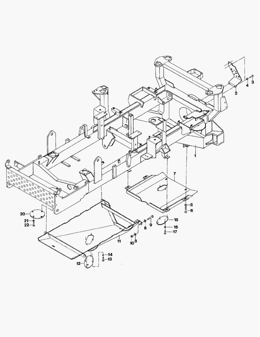 G070-1 FRONT FRAME