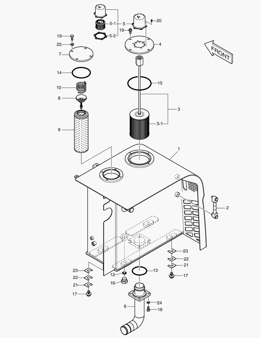 РЕЗЕРВУАР ДЛЯ МАСЛА