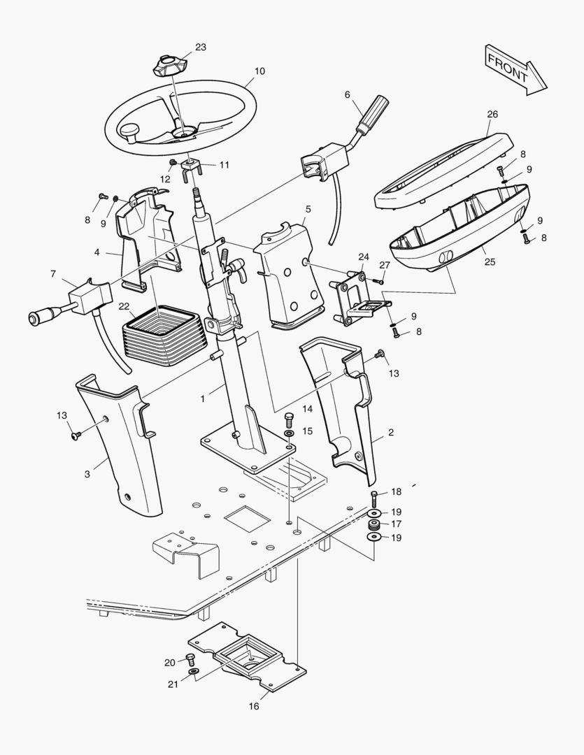 РУЛЕВОЕ УПРАВЛЕНИЕ В СБОРЕ