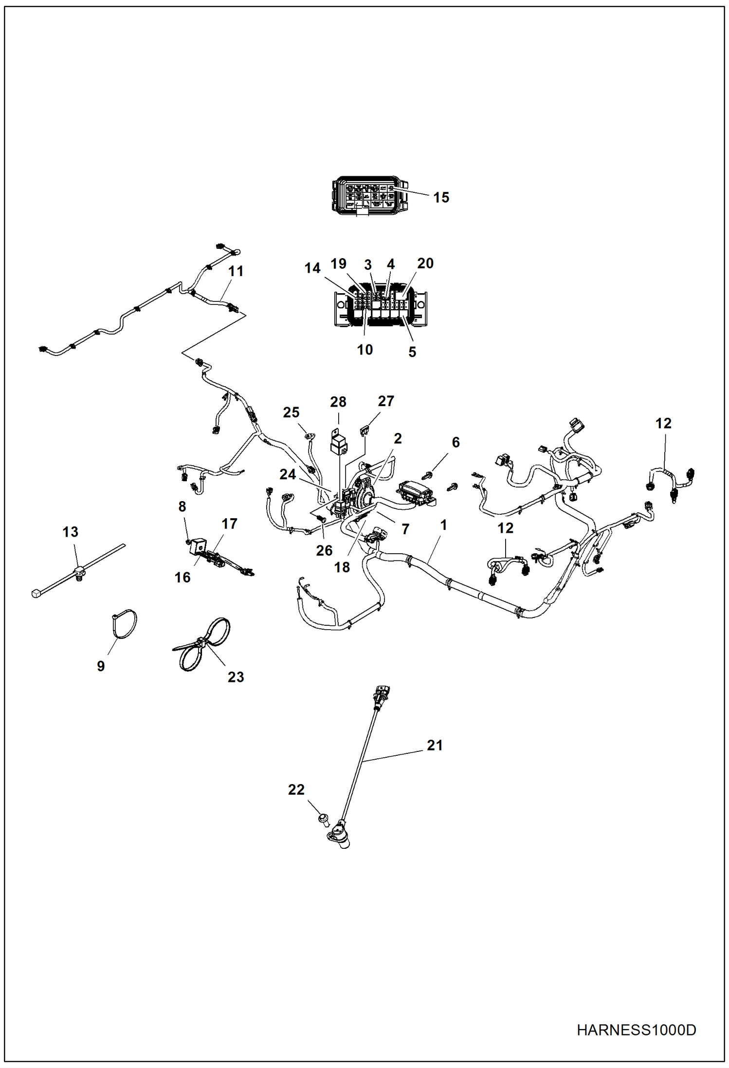 ЭЛЕКТРИКА, ЖГУТ ПРОВОДОВ