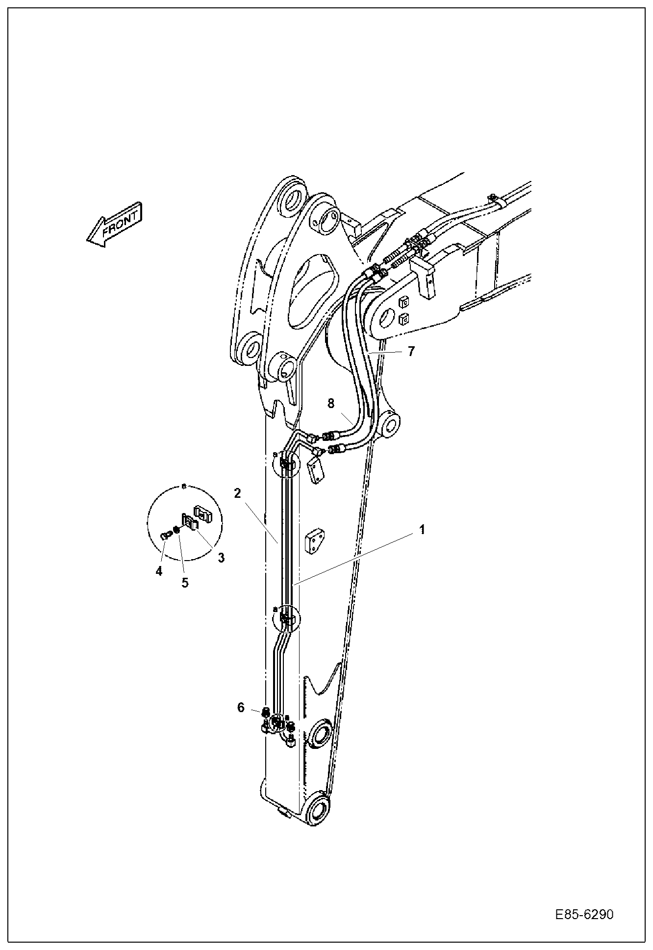 СХЕМА ГИДРАВЛИЧЕСКОЙ СИСТЕМЫ