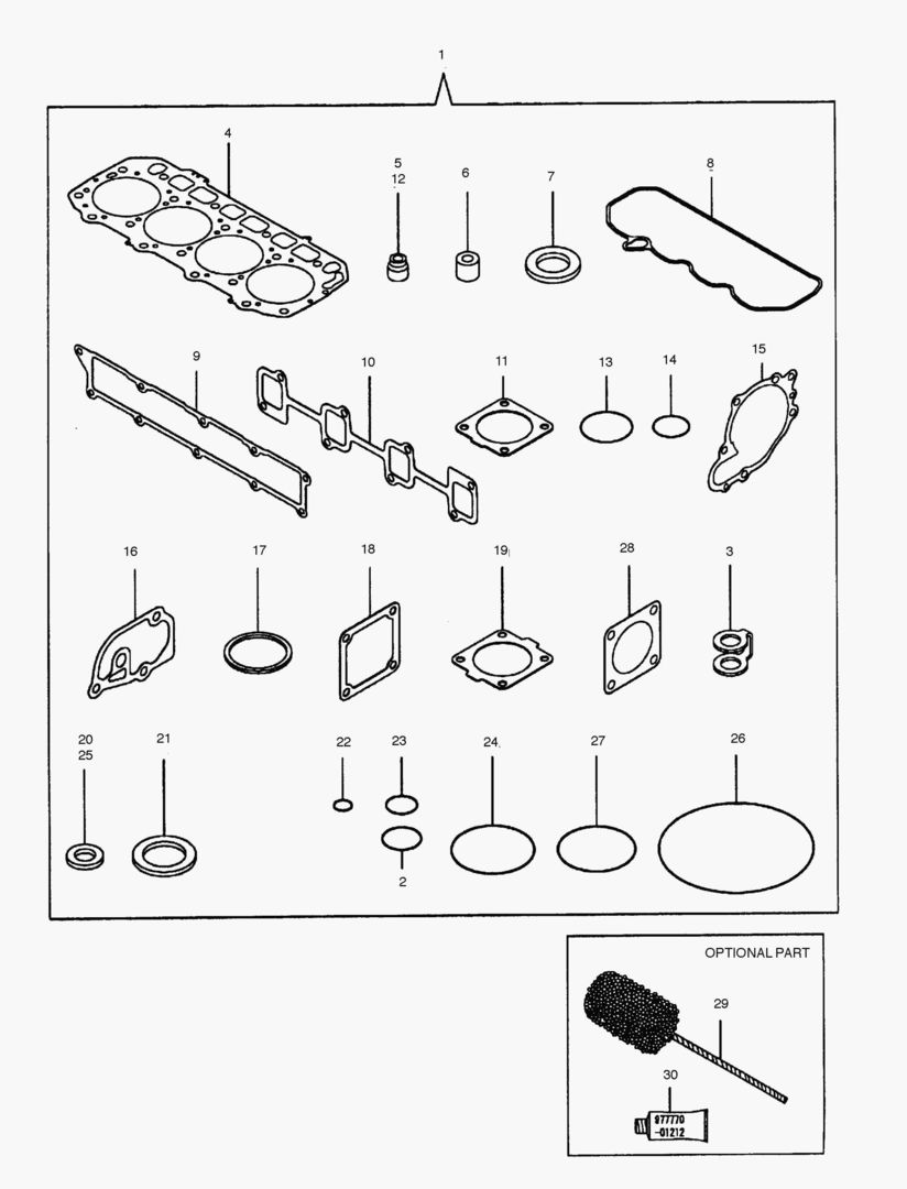 НАБОР ПРОКЛАДОК