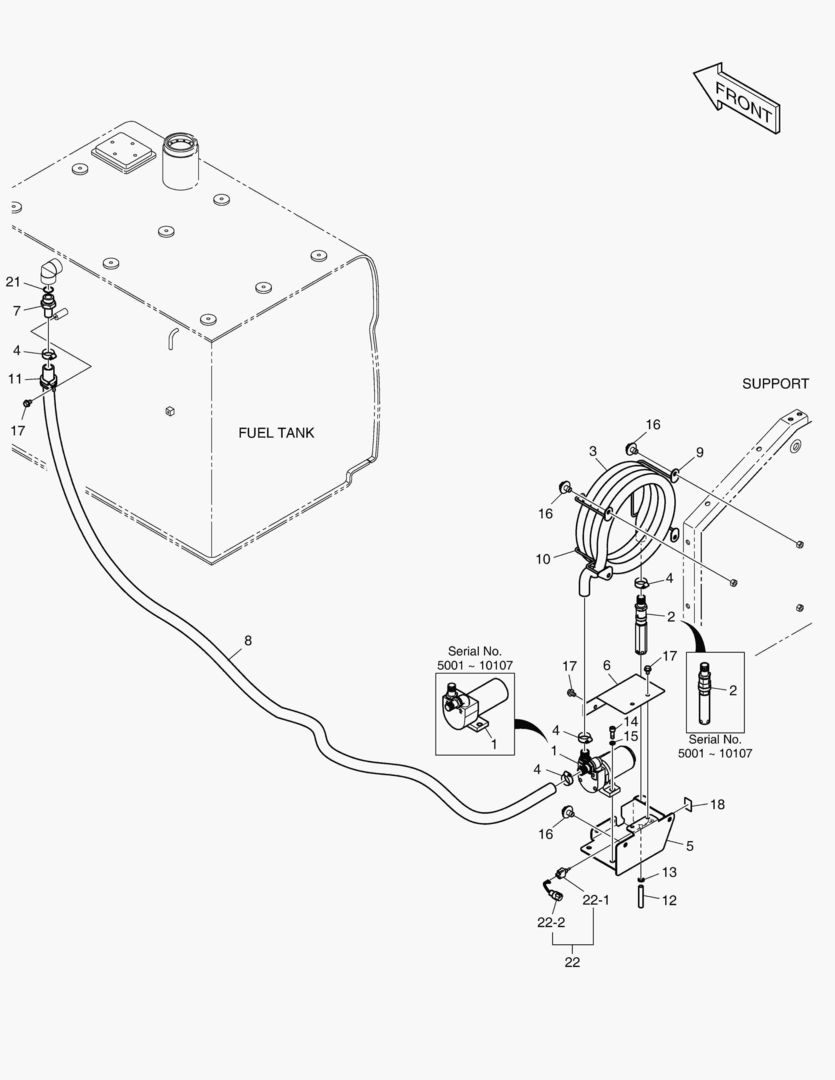 Спецтехника 6100 FUEL FILLER PUMP