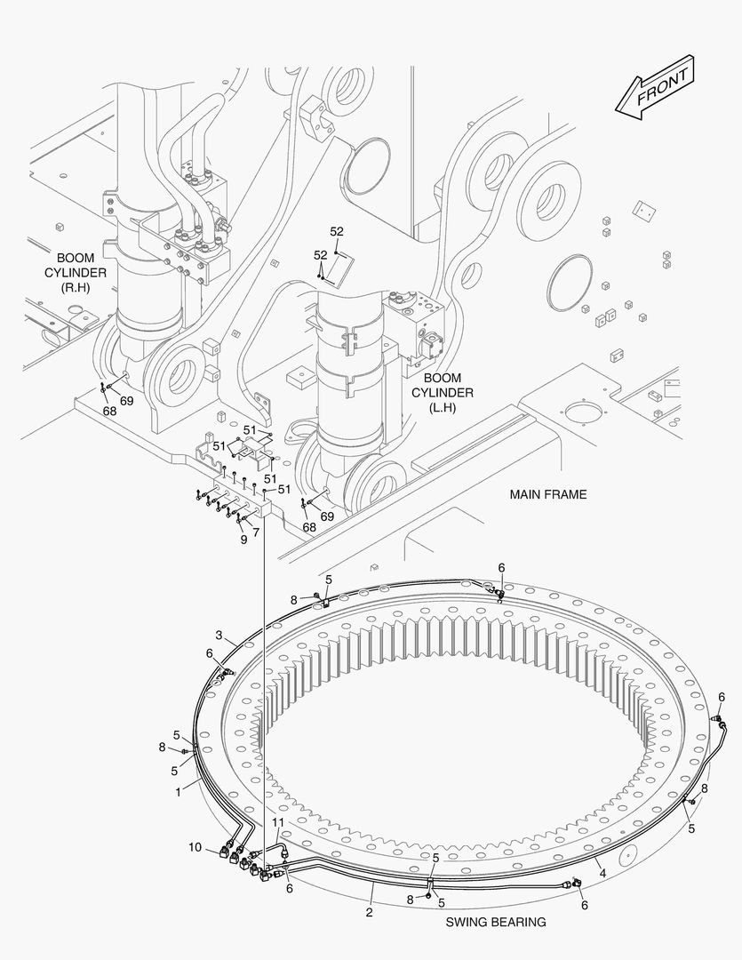 ТРУБОПРОВОД СМАЗКИ