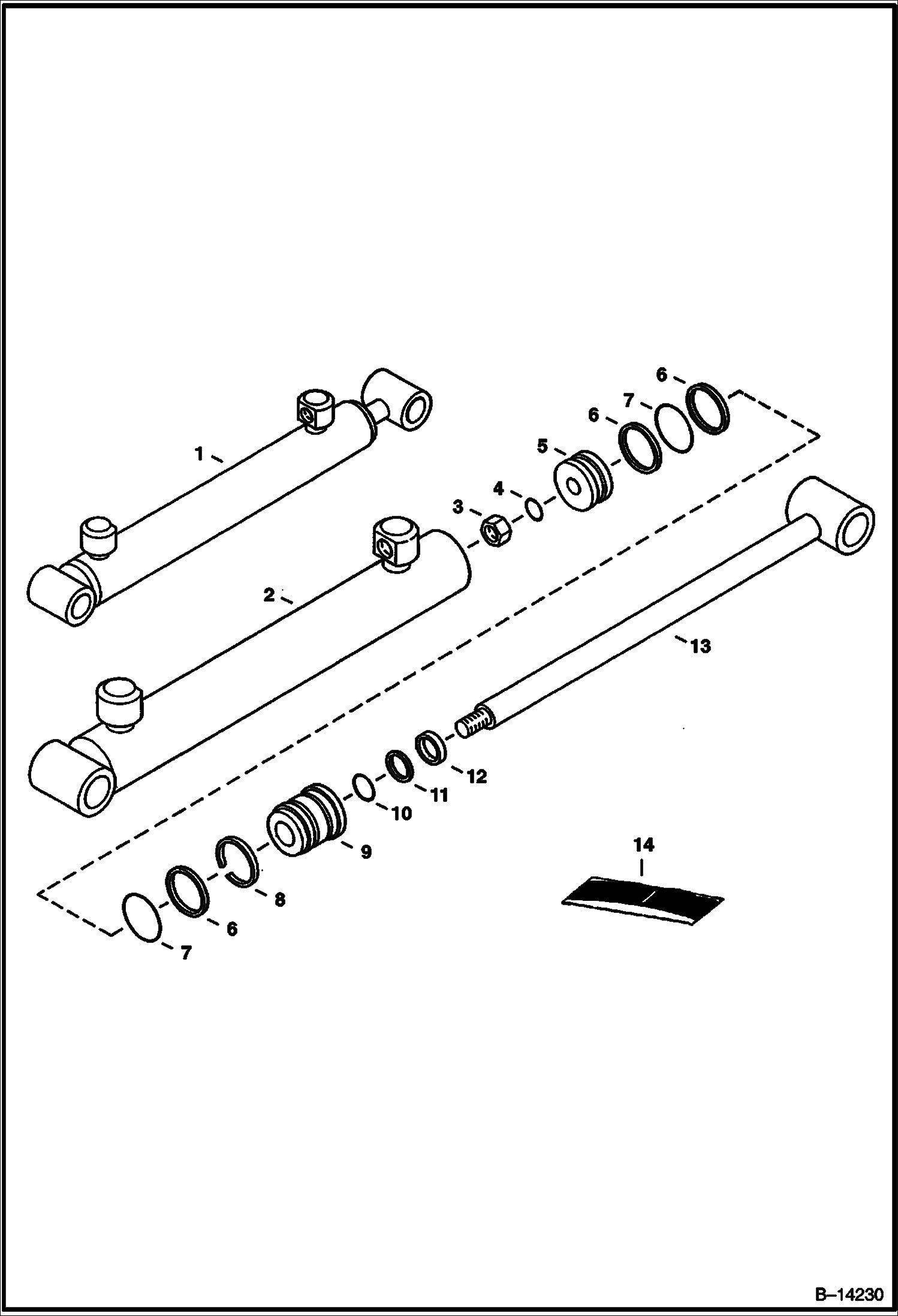 МАШИНА ДЛЯ ИЗМЕЛЬЧЕНИЯ ПНЕЙ (ЦИЛИНДР) (SG50 7021)