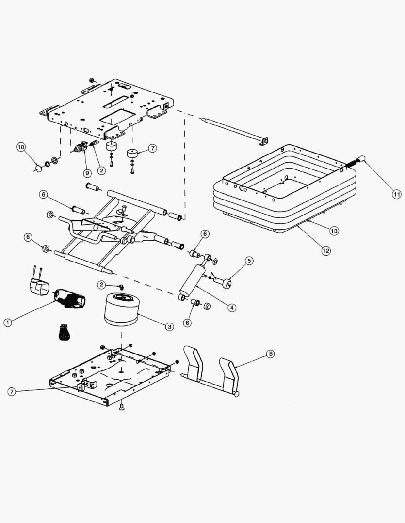 Схема G320-14 DRIVER`S SEAT [710556~]
