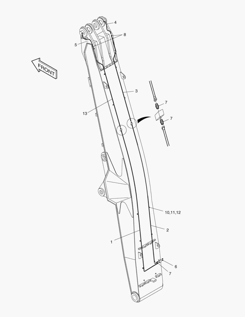 ТРУБОПРОВОД СМАЗОЧНОЙ СИСТЕМЫ