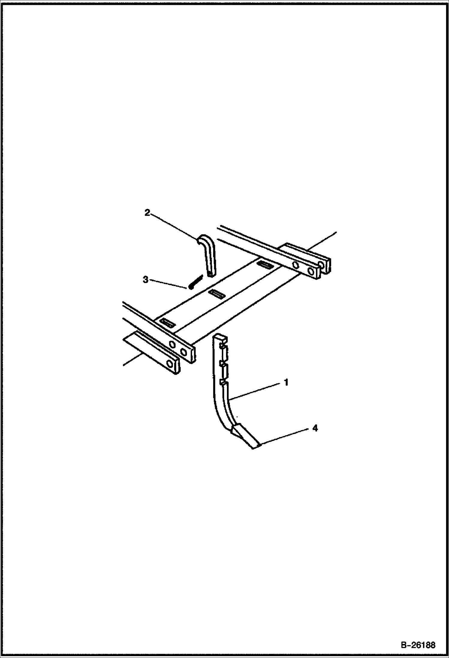 КОРОБЧАТЫЙ ОТВАЛ (ЗУБ КИРКОВЩИКА) (3BB48 A1FU) (3BB60 A1FW) (3BB72 A1FY)