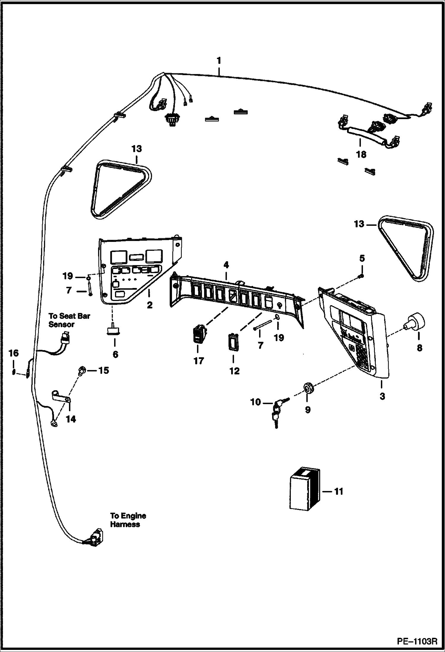 ЭЛЕКТРИЧЕСКАЯ СИСТЕМА КАБИНЫ