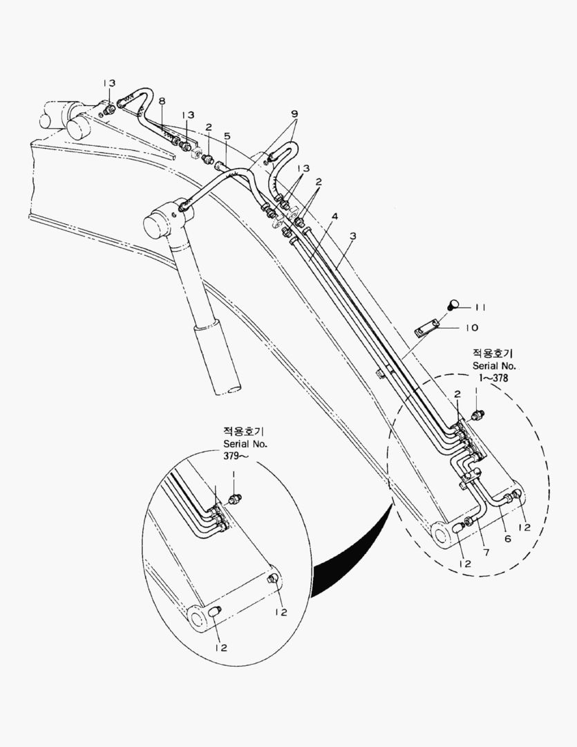 ТРУБОПРОВОД СМАЗКИ-СТРЕЛА 3.85 м