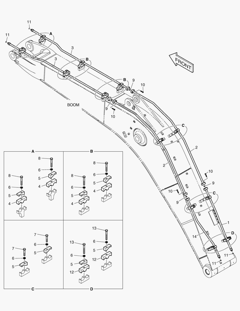 Спецтехника ГИДРОСИСТЕМА СТРЕЛЫ - СТРЕЛА 4.3 м (ВРАЩАЮЩИЙСЯ) - главное фото