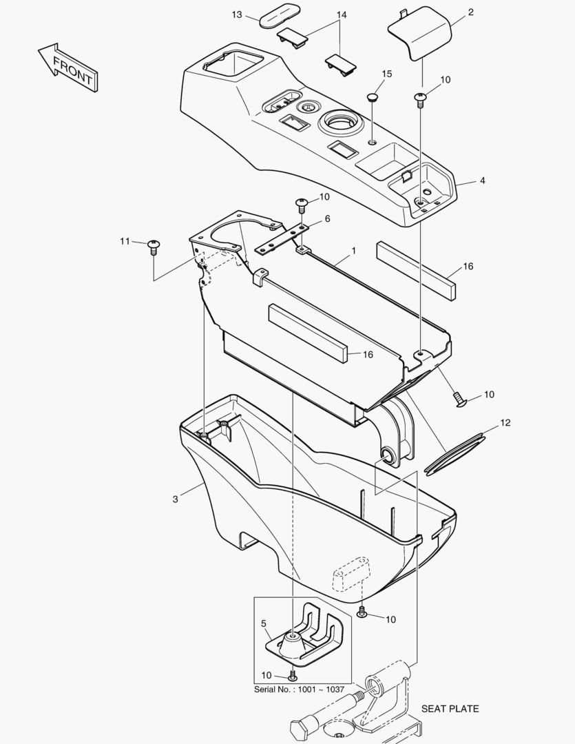 ПУЛЬТ УПРАВЛЕНИЯ - ПРАВОСТОРОННИЙ