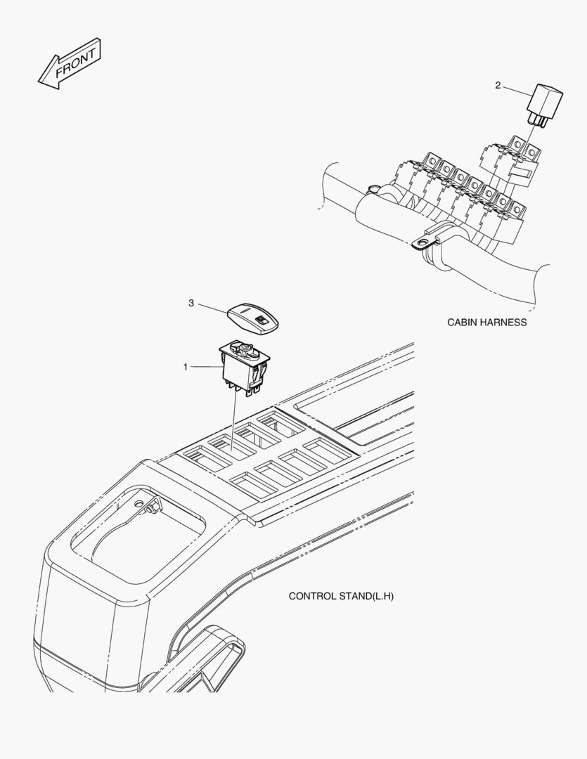 7540 FUEL HEATER - ROPS [5001~6175]