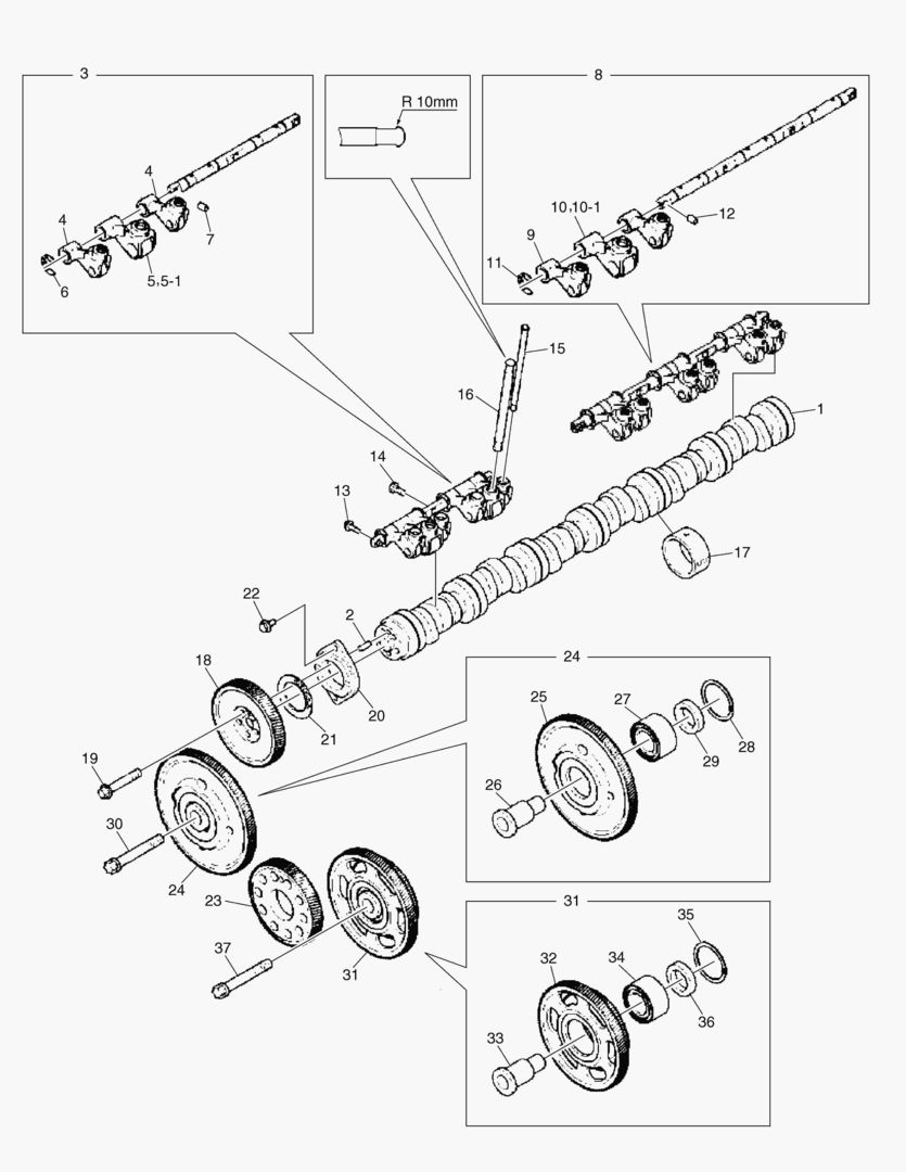 G010-140 TIMING GEAR