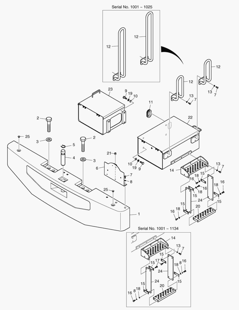 1370 COUNTER WEIGHT & BATTERY BOX