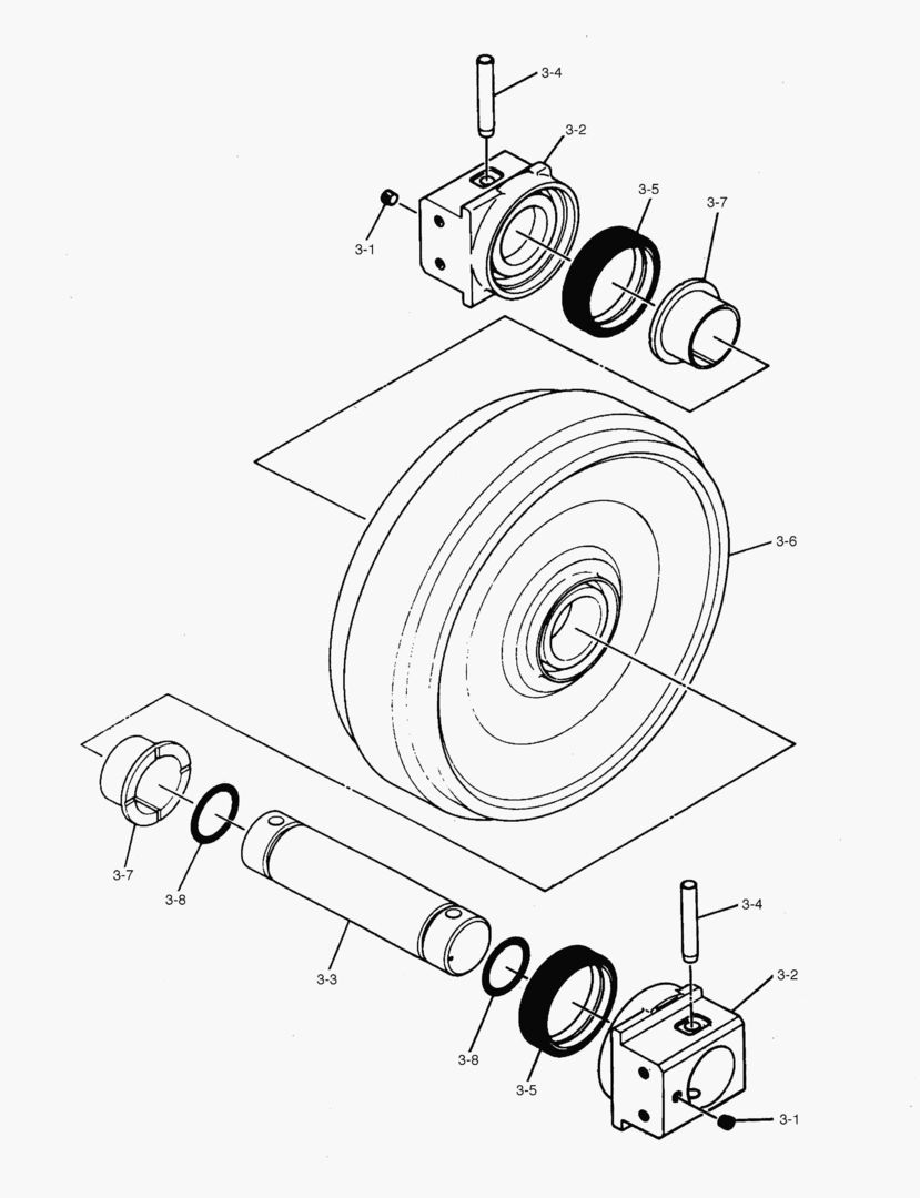 Схема НАТЯЖНОЕ КОЛЕСО