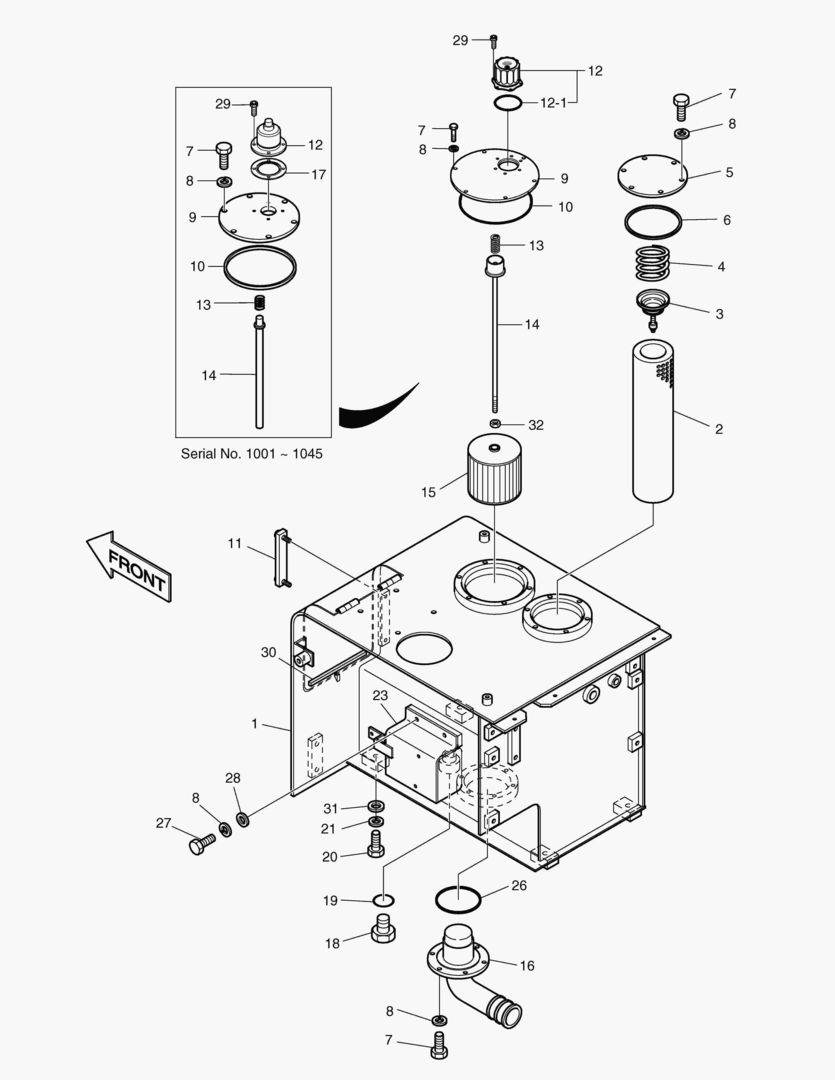 РЕЗЕРВУАР ДЛЯ МАСЛА