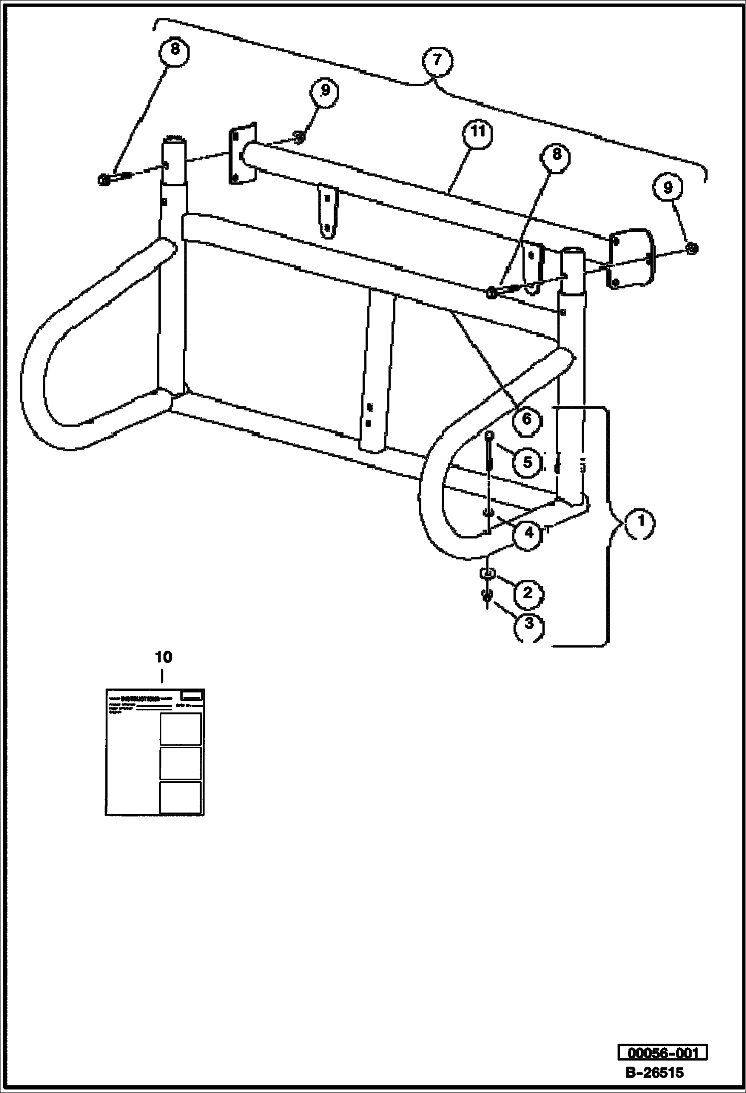 НИЖНИЕ МЕХАНИЗМЫ СИСТЕМЫ ЗАЩИТЫ ПРИ ОПРОКИДЫВАНИИ (ROPS)