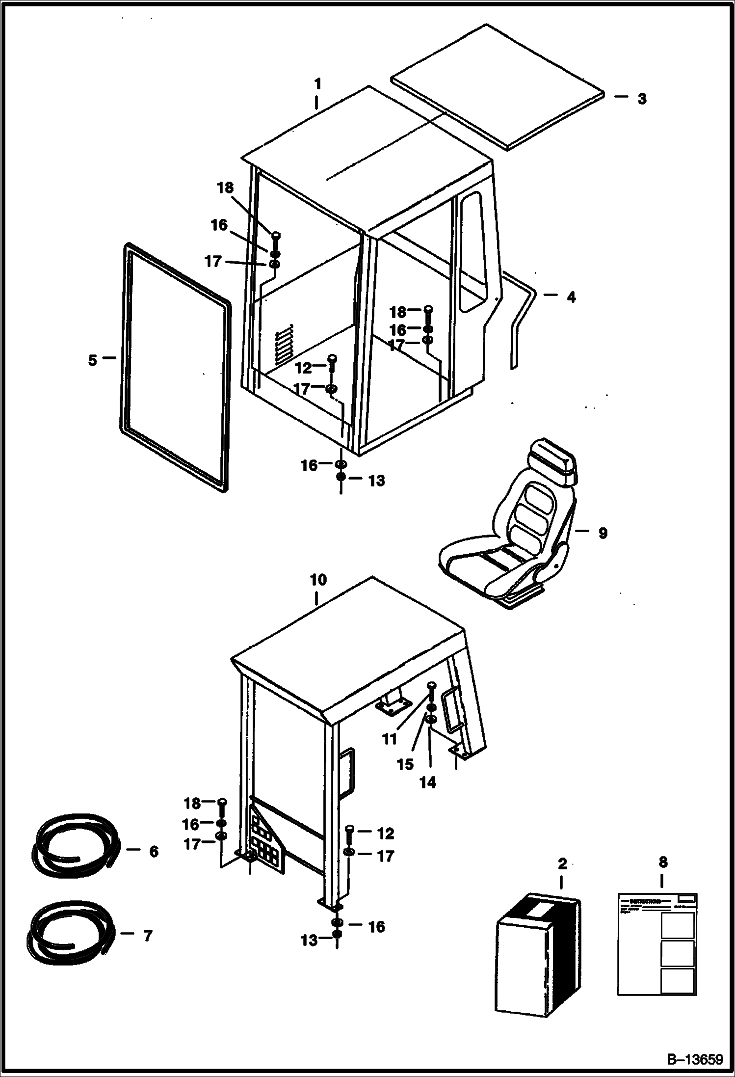 НАВЕС НАД СИДЕНЬЕМ ВОДИТЕЛЯ (ОПЦИЯ)