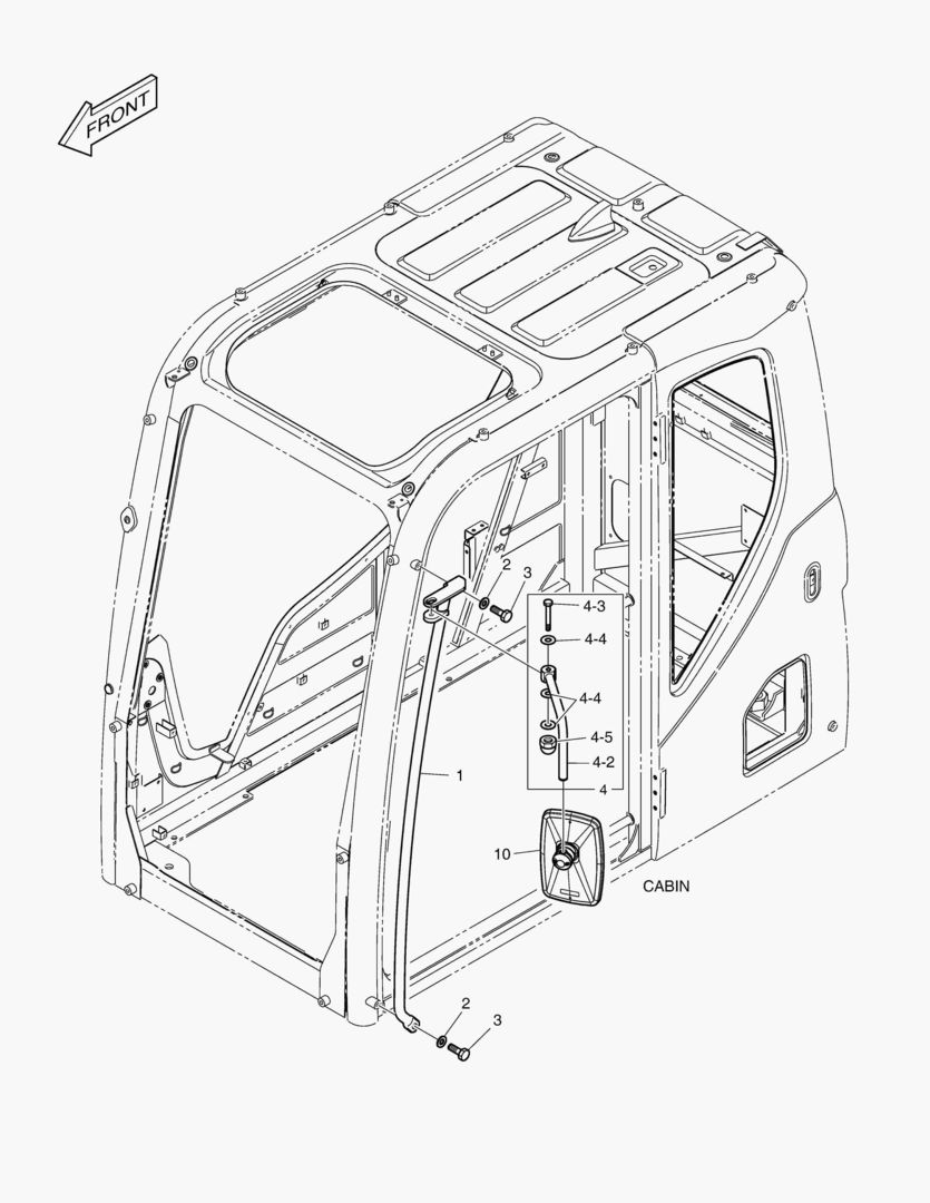 РУКОЯТКА - КАБИНА