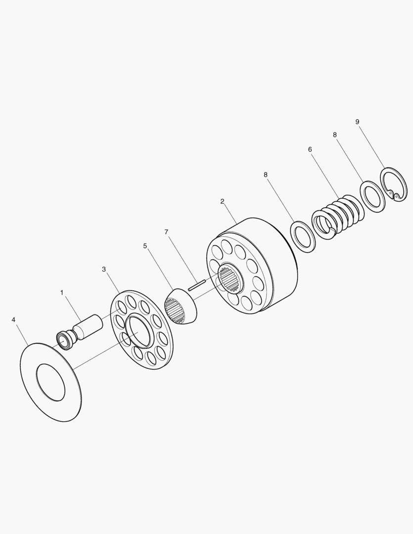 ОСНОВНОЙ НАСОС - РОТОР