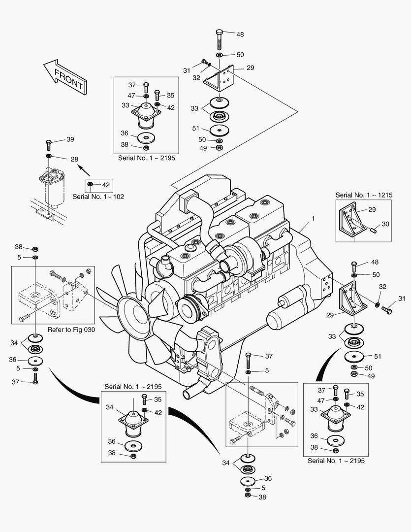 МОНТАЖ ДВИГАТЕЛЯ