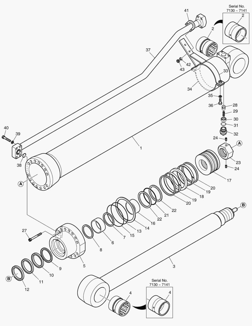 Спецтехника 4322 ARM CYLINDER [7130~] - главное фото
