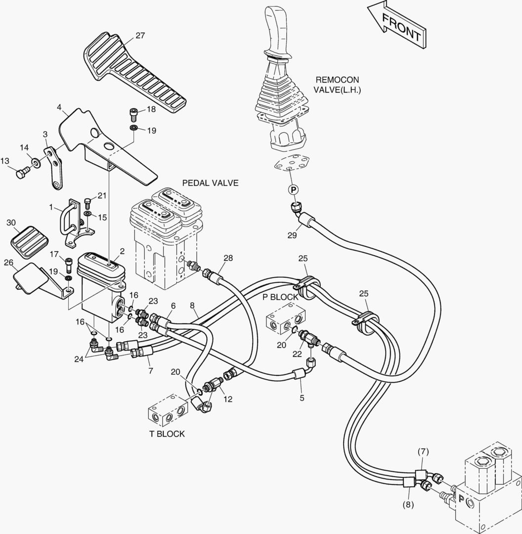 ТРУБОПРОВОД СЕРВОУПРАВЛЕНИЯ(2) - ВРАЩАЮЩИЙСЯ