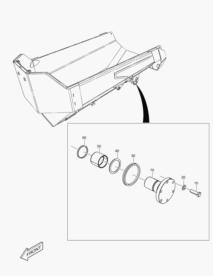 G430-10 TILTING BEARING MOUNTING