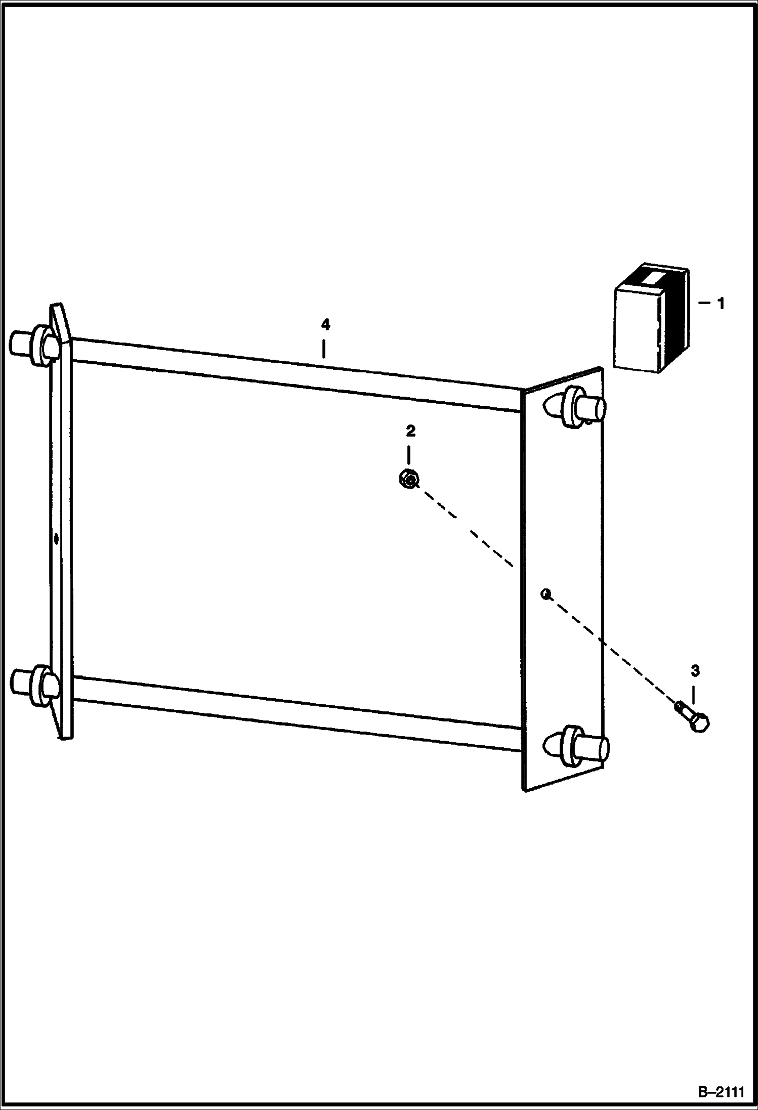 ЗАДНИЙ BOB-TACH - 700, 720