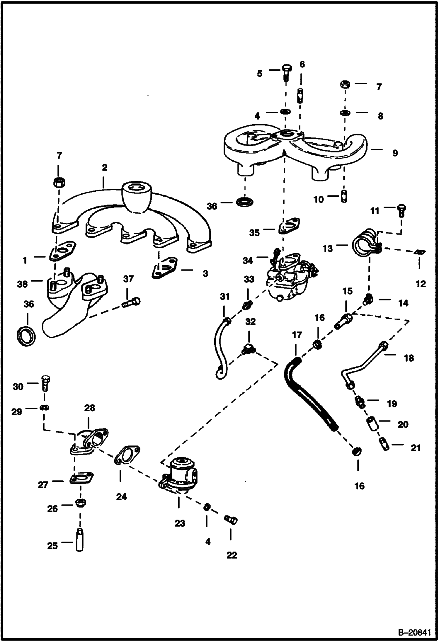 БЕНЗИНОВАЯ ТОПЛИВНАЯ СИСТЕМА И ВЫХЛОПНОЙ УЗЕЛ