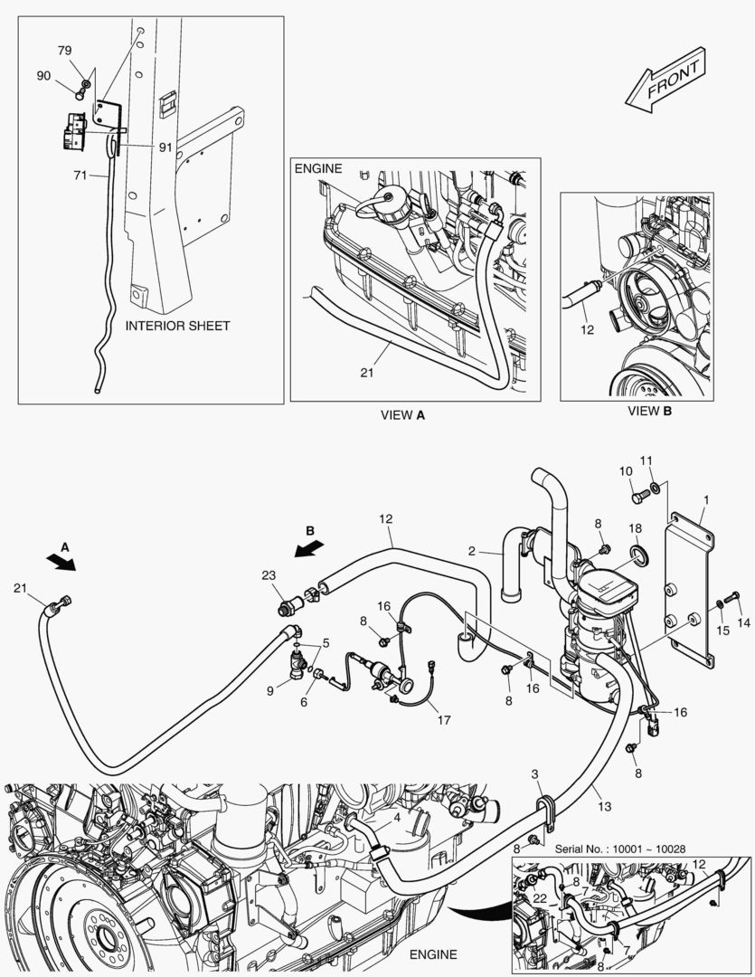 Схема МОНТАЖ ДИЗЕЛЬНОГО НАГРЕВАТЕЛЯ