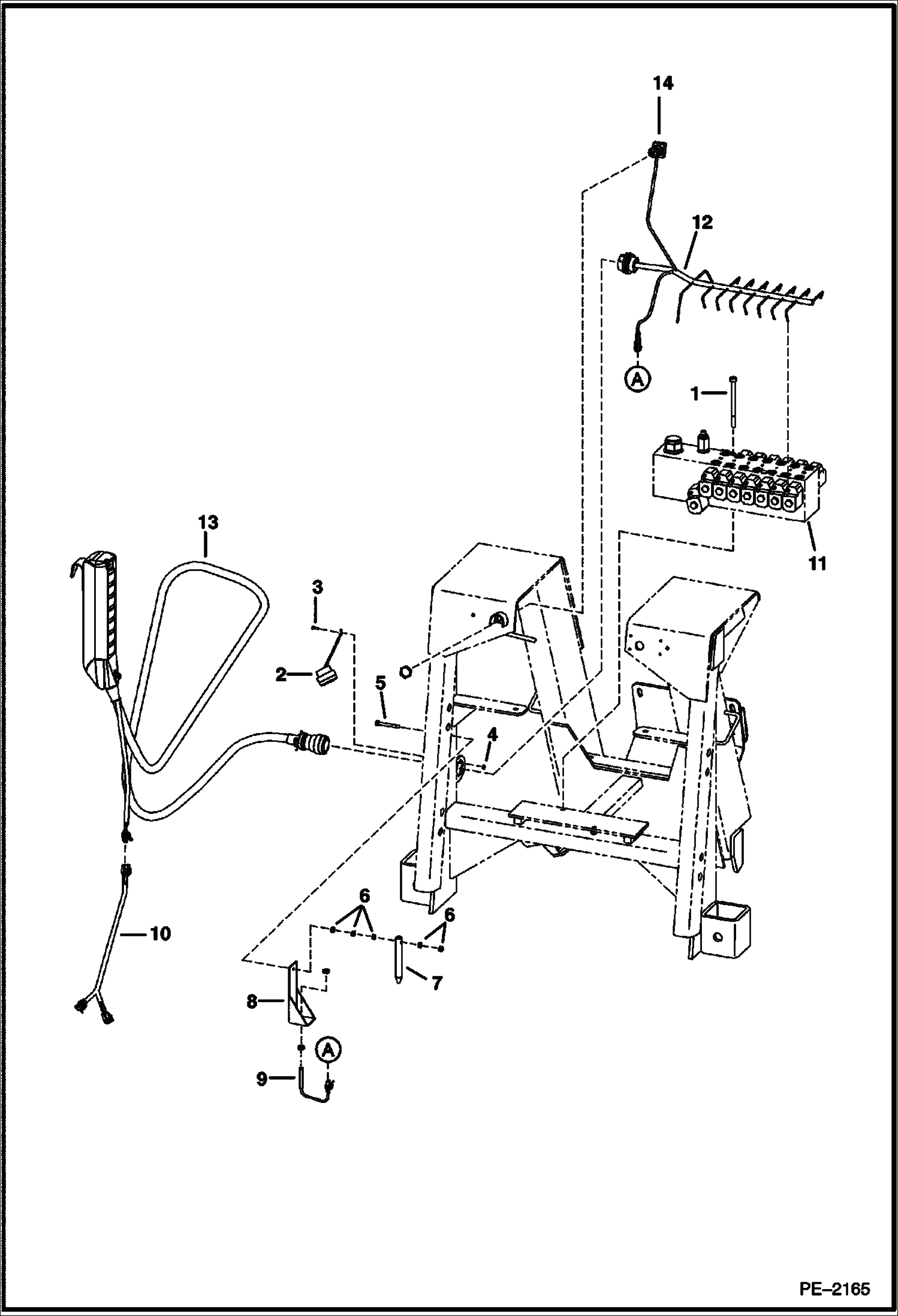 ПЕРЕСАДЧИК ДЕРЕВЬЕВ (ЭЛЕКТРИКА) (4 ОТВАЛА) (TS44C) (TS44M)