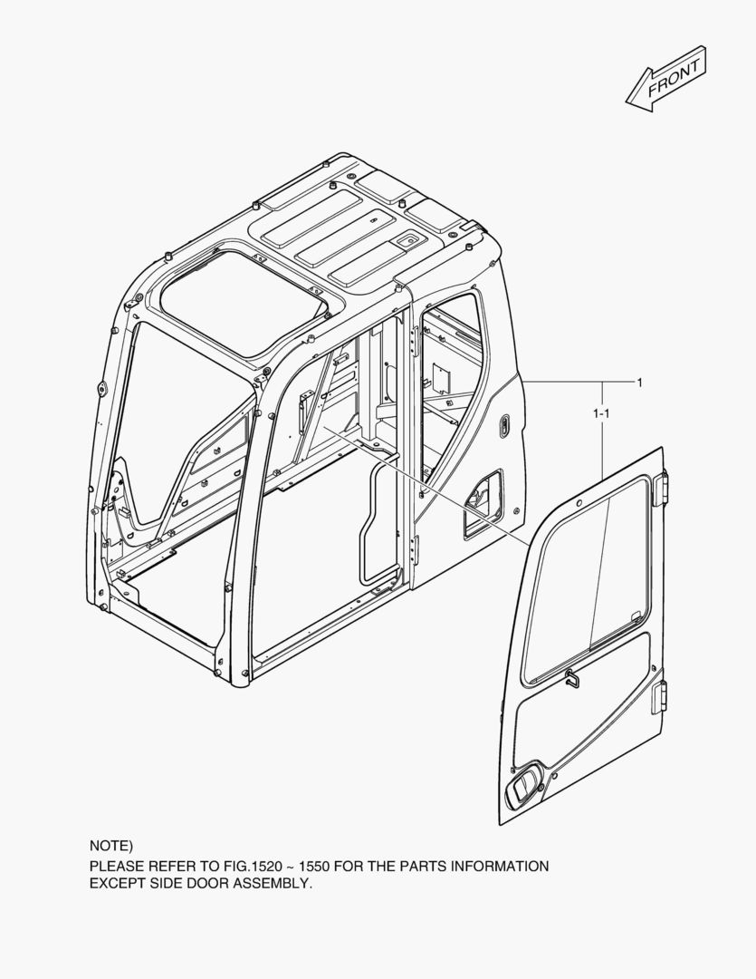 7170 CABIN - ROPS(NA)