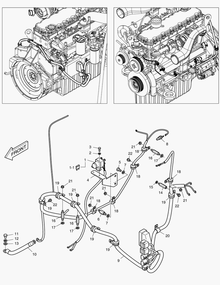1420 ELECTRIC PARTS - ENGINE [5001~5028]