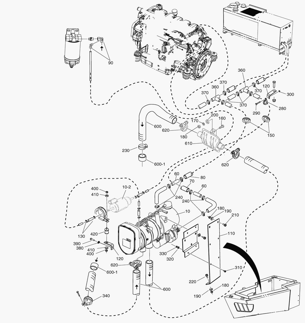 Спецтехника G500-180 PARKING HEATER, SYSTEM