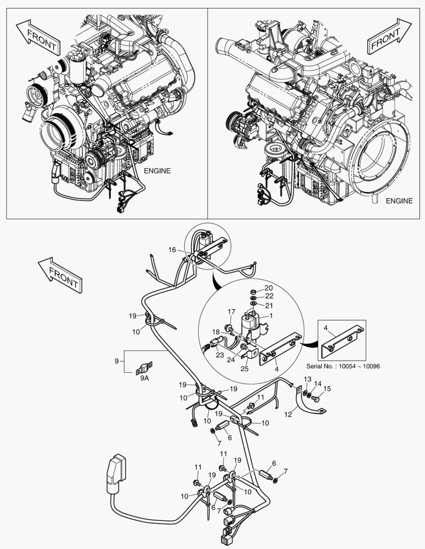1761 ELECTRIC PARTS - ENGINE [10054~]