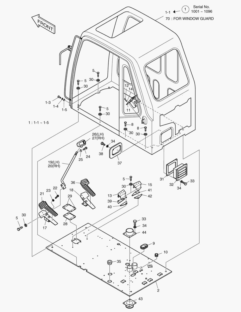 КАБИНА В СБОРЕ