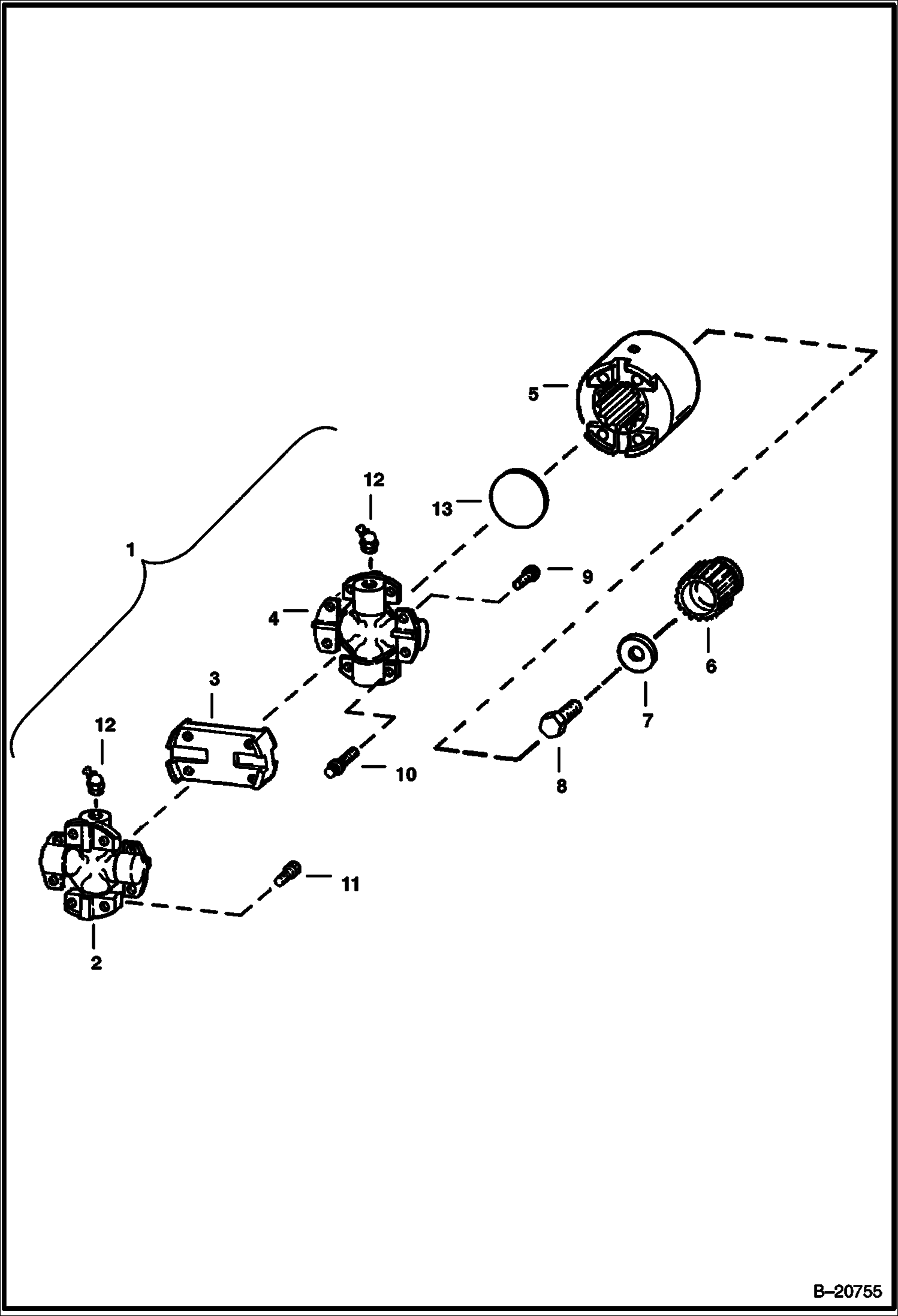 КАРДАННЫЙ ШАРНИР (DEUTZ 511)