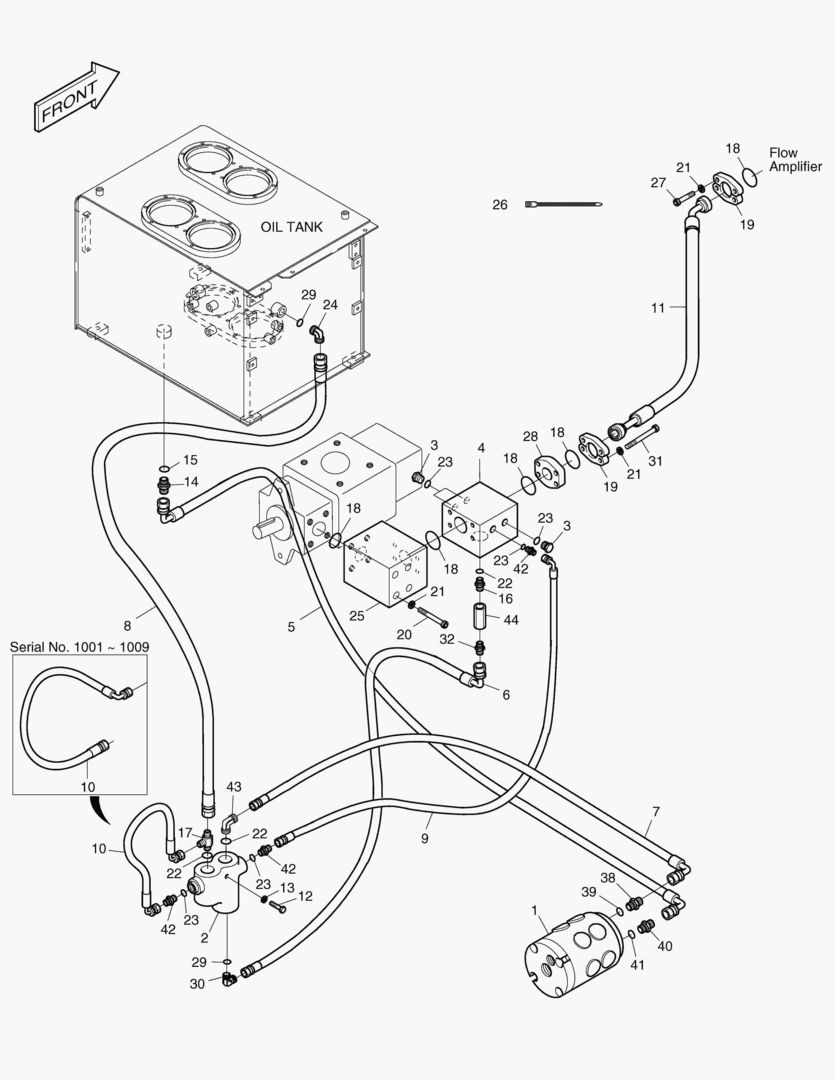 АВАРИЙНЫЙ РУЛЕВОЙ ТРУБОПРОВОД-ОПЦИЯ