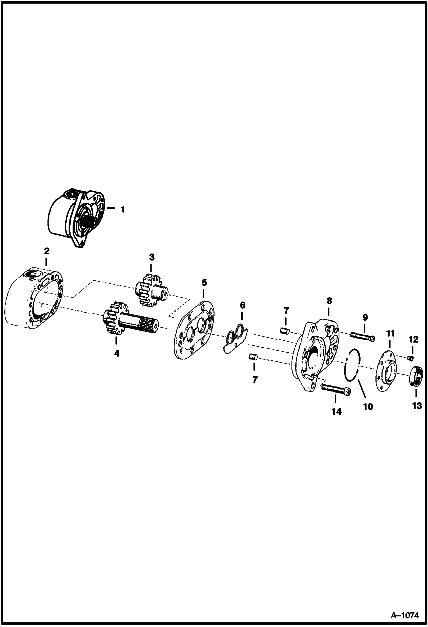 Схема ГИДРОПРИВОДНОЙ НАСОС WEBSTER NO. 116YCO53-RC
