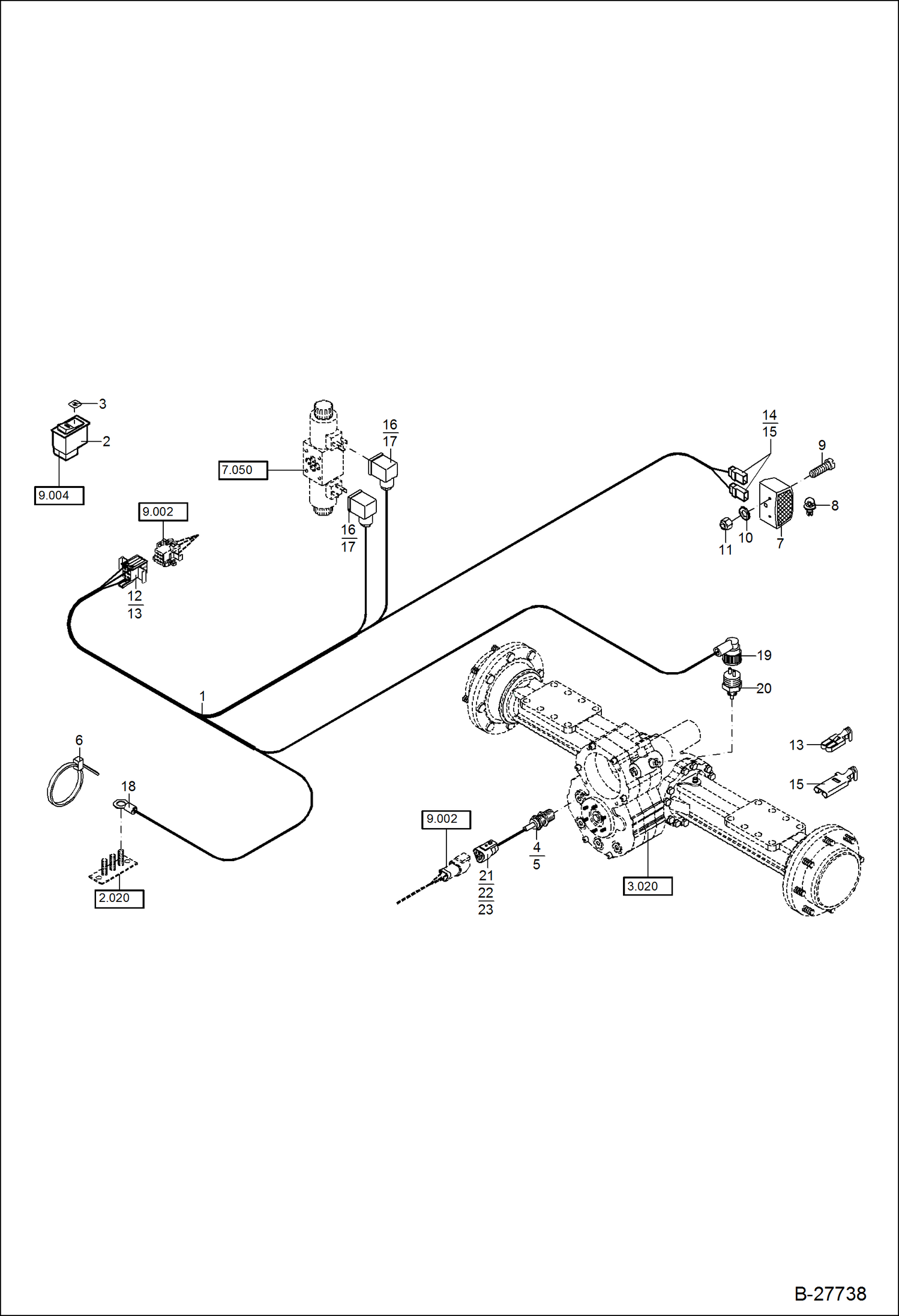 ЭЛЕКТРИЧЕСКАЯ УСТАНОВКА - 2-МЕХАНИЧЕСКАЯ КОРОБКА ПЕРЕДАЧ