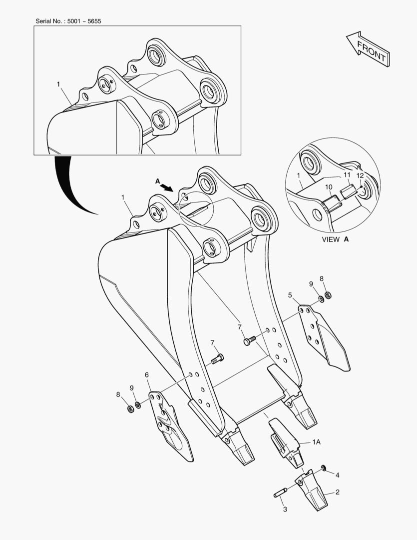 6430 BUCKET ASS`Y - 0.51mВі