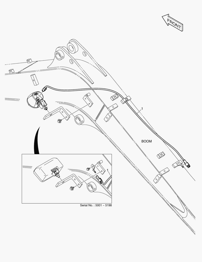 ГЛАВНЫЙ ЖГУТ РАБОЧЕЙ ФАРЫ